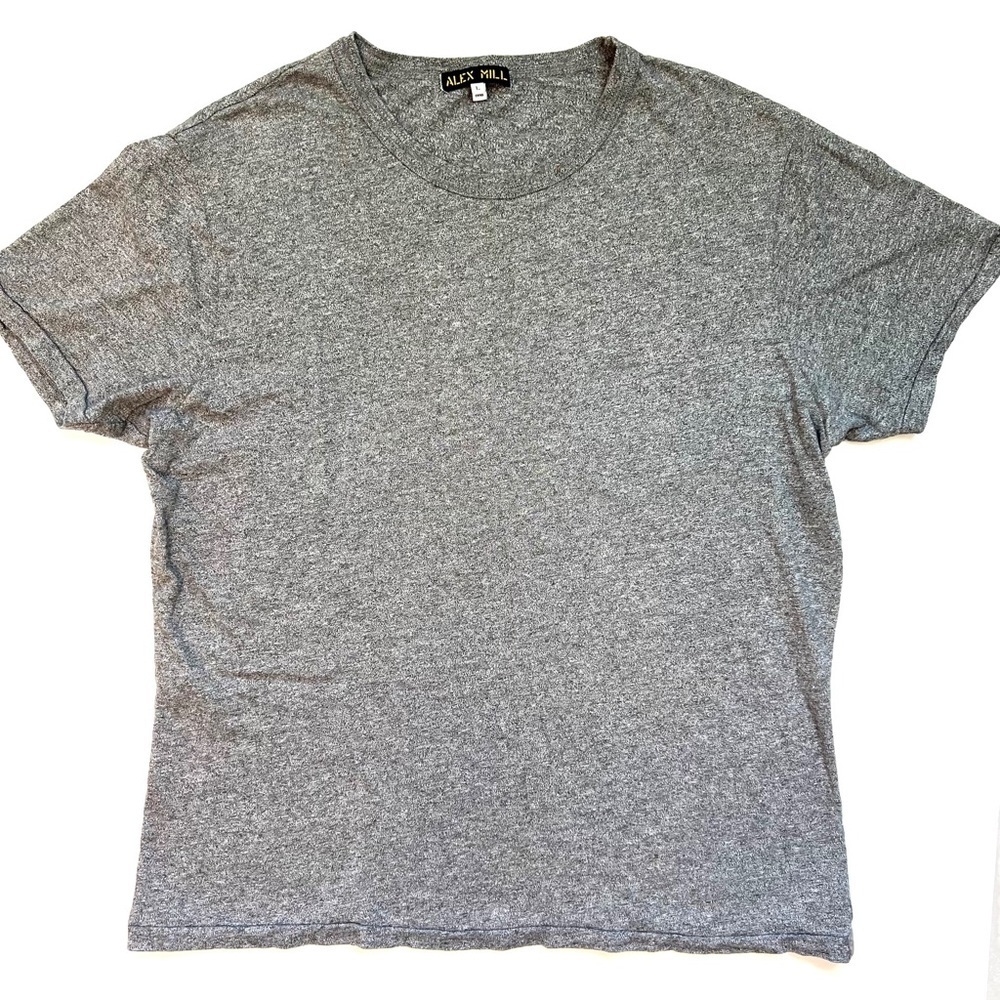 Alex Mill Standard Short Sleeve T-shirt Heather Gray Size Large - Picture 5 of 12